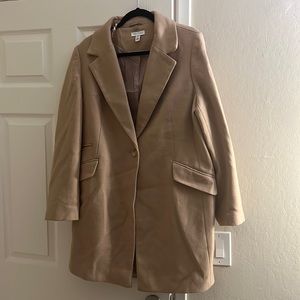 Topshop Tan Pea Coat